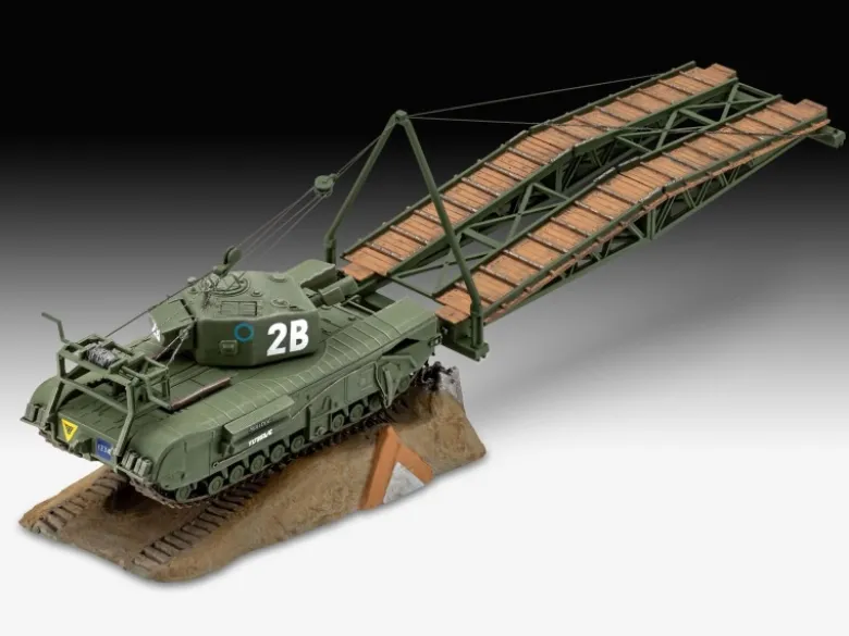 Revell 03297Churchill A.V.R.E. Pionierpanzers 1:76 Modellbausatz