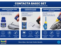 Revell 39618Contacta Glue Basic Set - 3er Pack Modellbau-Kleber