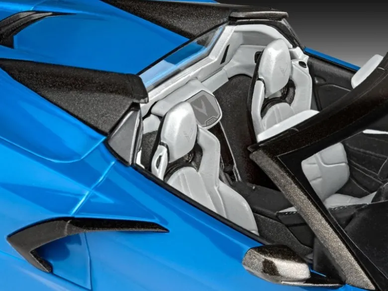 Revell 07750CORVETTE C8 Cabriolet, Bausatz 1:25