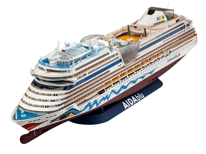 Revell 05230Cruiser Ship AIDAblu, AIDAsol, AIDAmar, AIDAstella 1:400