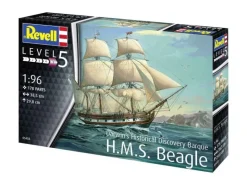 Revell 05458Darwin's Histor. Discovery Barque H.M.S. Beagle Bausatz 1:96