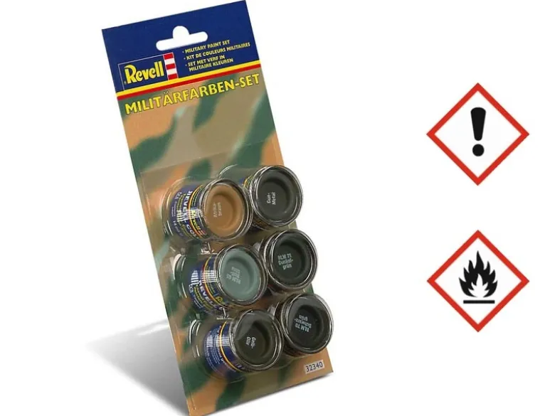 Revell 32340Email Color Militärfarben-Set (6x14ml Farben)