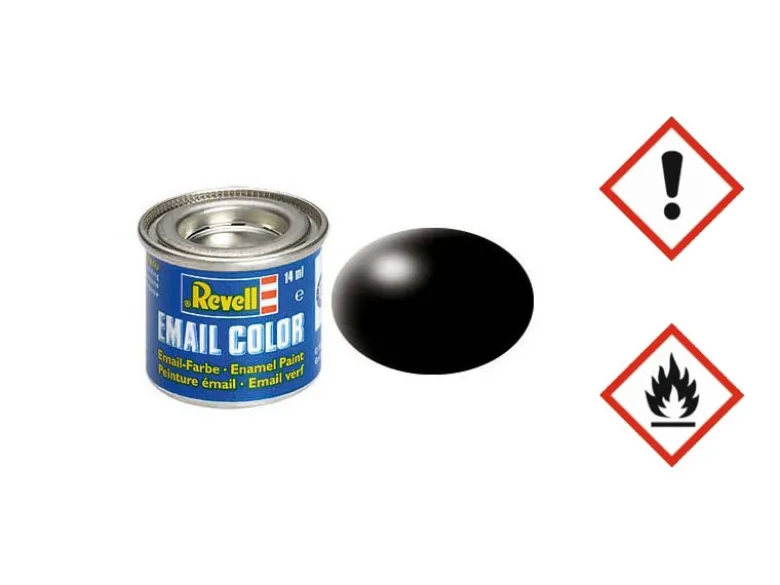 Revell 32302Email Color schwarz, seidenmatt 14ml