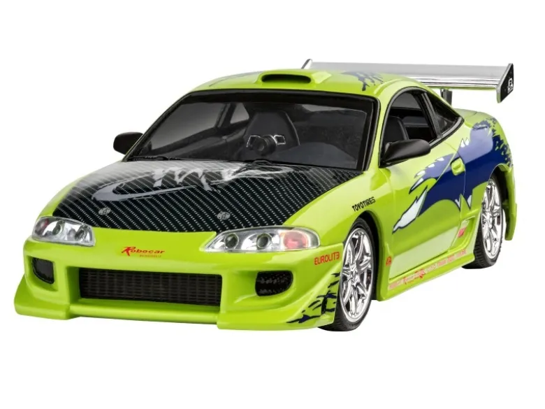 Revell 07691Fast & Furious Brian's 1995 Mitsubishi Eclipse Bausatz 1:25