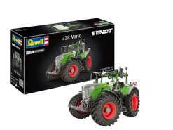 Revell 07827Fendt 728 Vario Tractor (Click System), Bausatz 1:20 zum Zusammenstecken - mehrfarbig