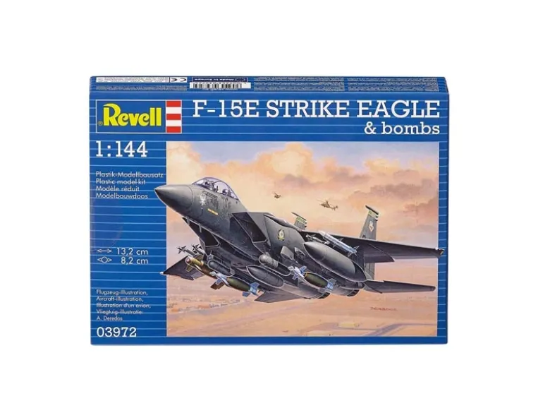 Revell 03972F-15E STRIKE EAGLE & bombs 1:144