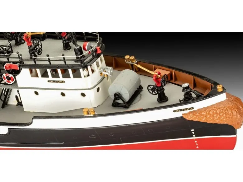 Revell 05197Feuerlöschboot 'Fire Fighter' - Modellbausatz 1:87