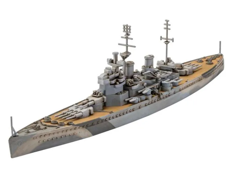 Revell 05668First Diorama Set - Bismarck Battle 1:1200