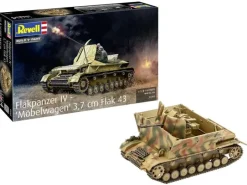 Revell 03363Flakpanzer IV - 'Möbelwagen' 3,7cm Flak 43, Bausatz 1:72