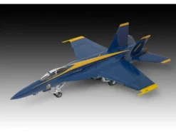 Revell 05613Geschenkset 'Blue Angels - 80 Jahre', Modellbausatz 1:72 inkl. Farben, Pinsel, Kleber