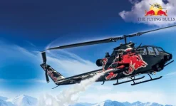 Revell 05640Geschenkset Flying Bulls AH-1F Cobra 1:48 Bausatz inkl. Pinsel, Kleber und Farben