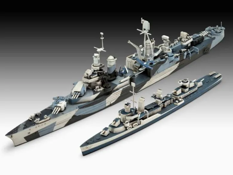 Revell 05644Geschenkset Pacific Warriors Bausatz mit Basiszubehör 1:700