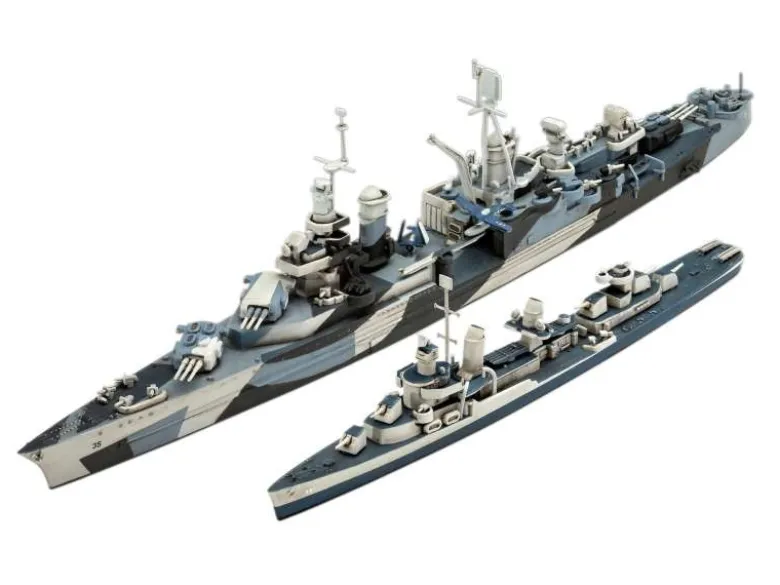 Revell 05644Geschenkset Pacific Warriors Bausatz mit Basiszubehör 1:700