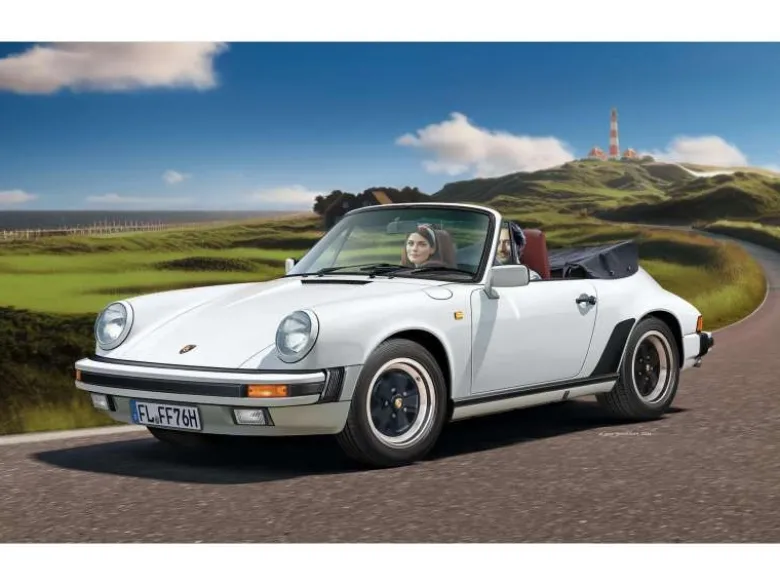Revell 05646Geschenkset 50 Years of Porsche 911 G-Modell, Bausatz 1:24 mit Basiszubehör