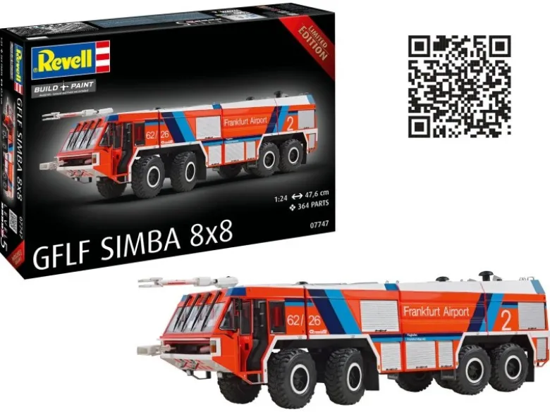 Revell 07747GFLF Simba 8x8, Bausatz 1:24