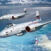 Revell 03750Gloster Meteor F.8, Modellbausatz 1:32