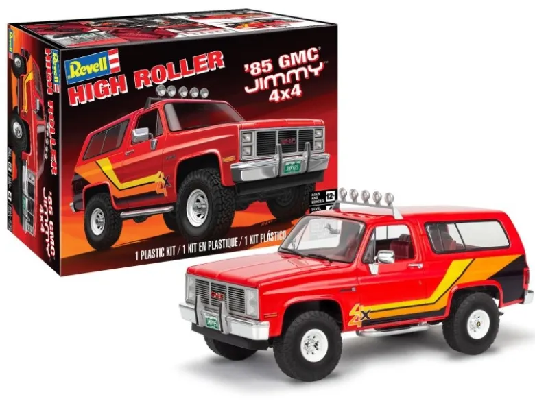 Revell 14577'85 GMC® JimmyT 4x4 High Roller, Modellbausatz 1:25