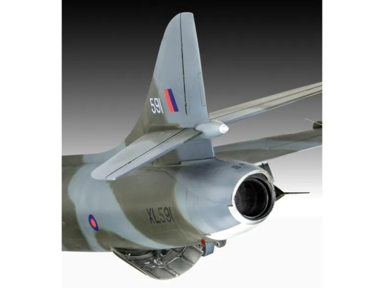 Revell 03786Hawker Hunter T.7/T.7A, Modellbausatz 1:32