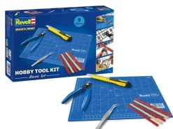Revell 39639Hobby Tool Kit - Basic Set / 9-teilig Basiswerkzeug ideal für Plastikmodellbau