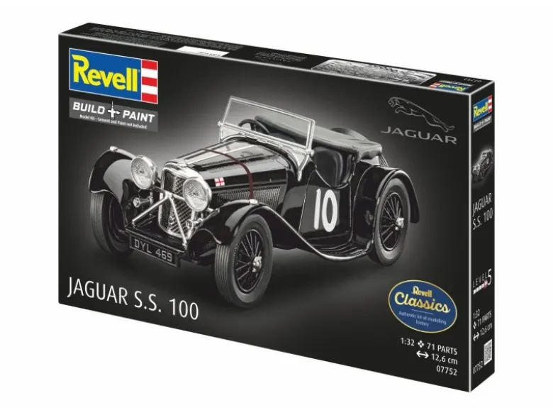 Revell 07752Jaguar SS 100, Bausatz 1:32