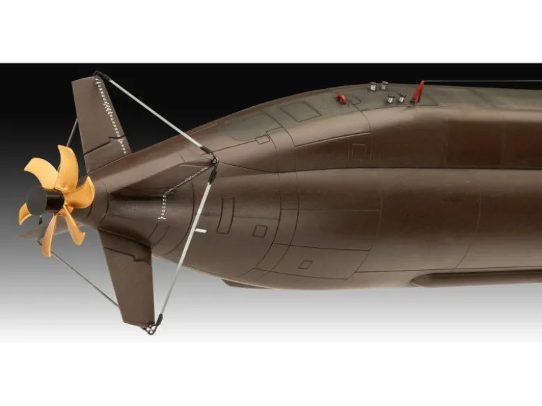 05186 Revell70 Jahre Bundeswehr: Wilhelm Bauer, Type 206A, Class2 1:144