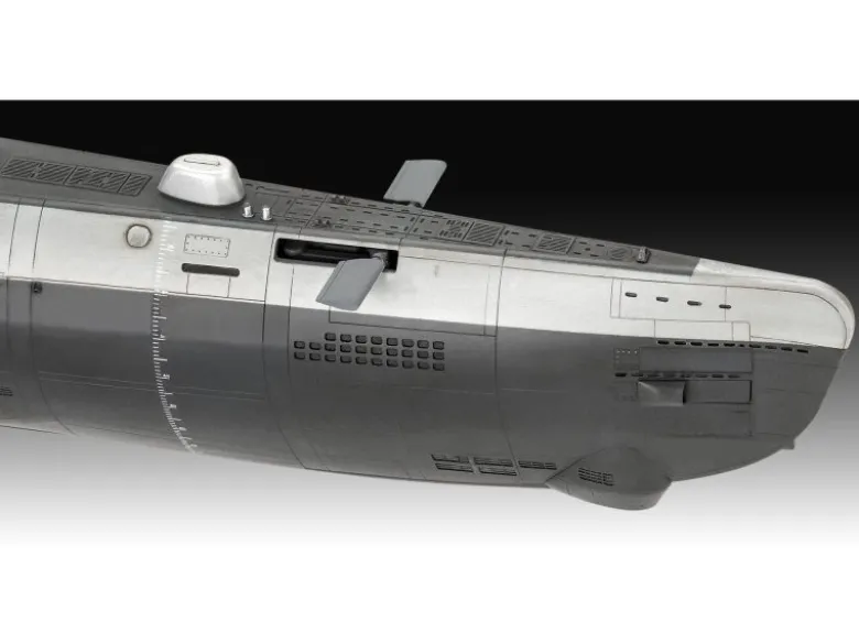 05186 Revell70 Jahre Bundeswehr: Wilhelm Bauer, Type 206A, Class2 1:144