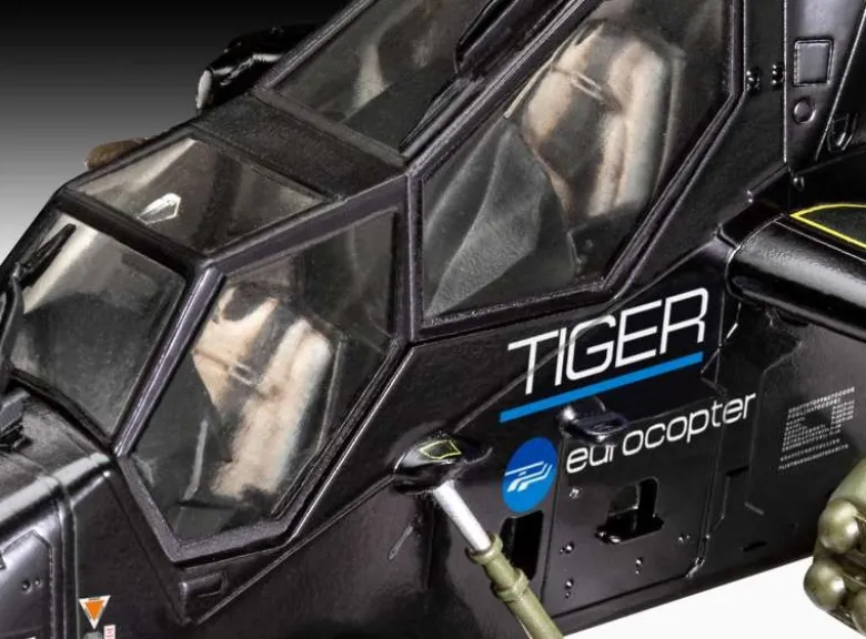 Revell 05654James Bond 007 'Eurocopter Tiger' 1:72 inkl. Pinsel, Farben und Kleber