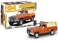 Revell 14568'79 Jeep® J-10 Pickup mit Camper-Aufbau, Modellbausatz 1:24