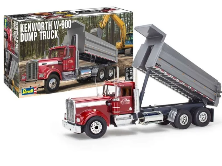 Revell 12628Kenworth W-900 Dump Truck Bausatz 1:25