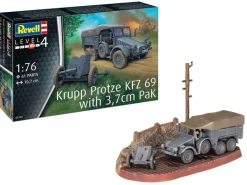 Revell 03344Krupp Protze KFZ 69 mit 3,7cm PaK Bausatz 1:76