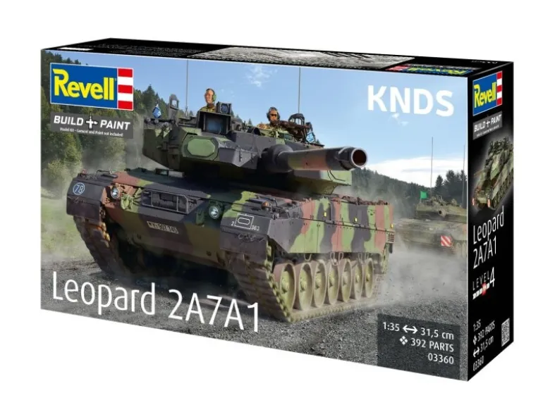 Revell 03360Leopard 2A7A1, Bausatz 1:35