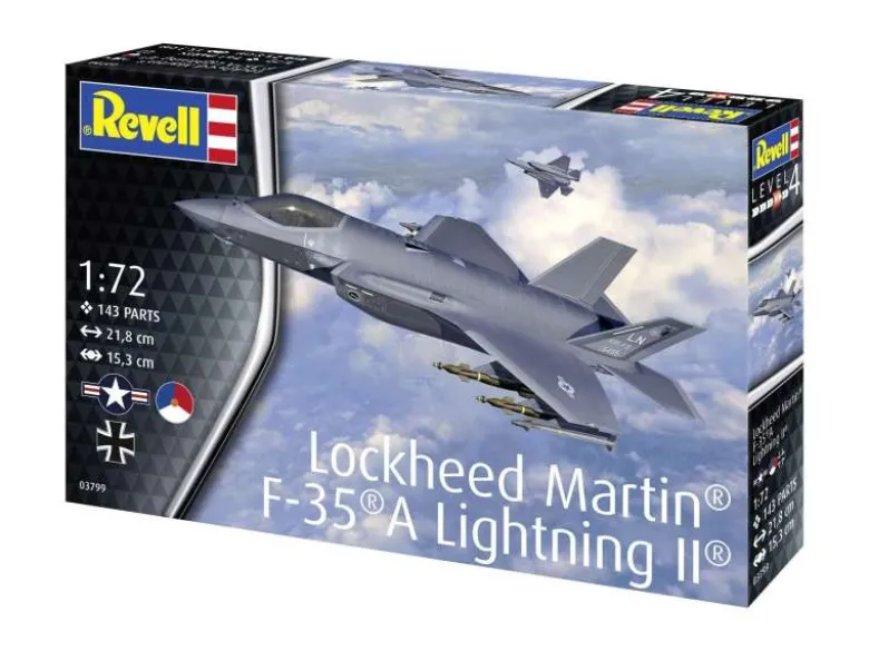 Revell 03799Lockheed Martin F-35A Lightning II Bausatz 1:72