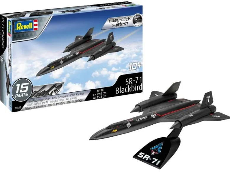 Revell 03652Lockheed SR-71 Blackbird easy-click-system Bausatz 1:110