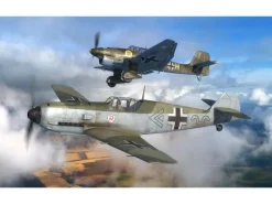 Revell 03770Messerschmitt Bf109E & Junkers Ju87B Stuka, Bausatz 1:144