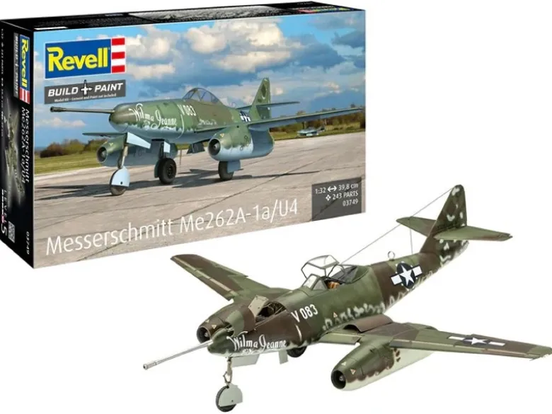 Revell 03749Messerschmitt Me262A-1a/U4 Flugzeug Bausatz 1:32