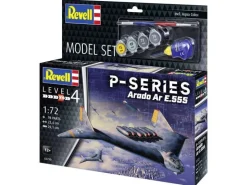 Revell 63790Model Set Arado Ar E.555 - P-Series, Modellbausatz 1:72 inkl. Pinsel, Farben und Kleber