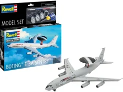 Revell 63794Model Set Boeing E-3A, Bausatz 1:144 inkl. Farben, Pinsel und Kleber
