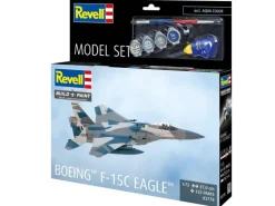 Revell 63778Model Set Boeing F-15C Eagle, Bausatz 1:72 inkl. Pinsel, Farben und Kleber