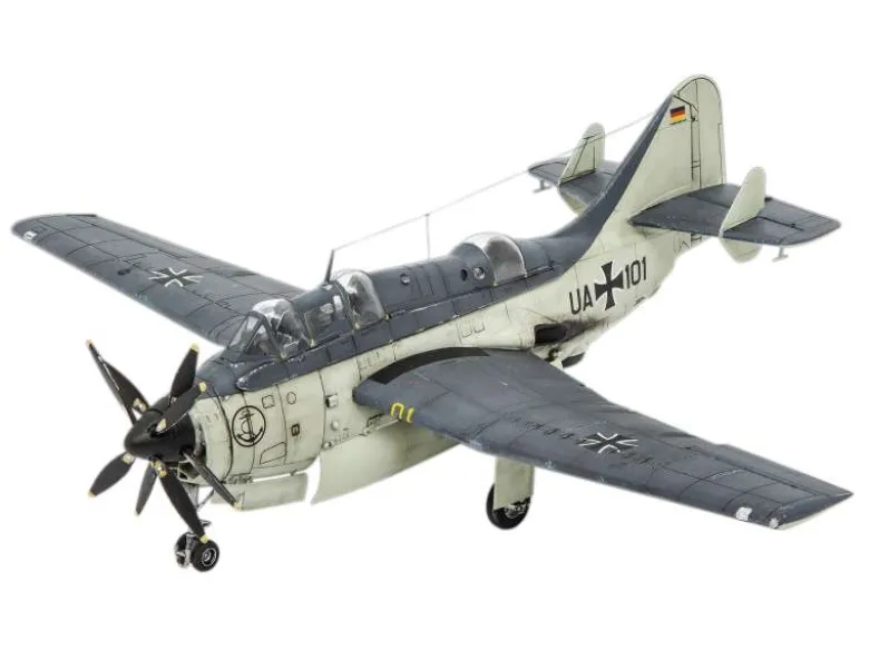 Revell 63775Model Set Fairey Gannet AS.1/AS.4 Bausatz 1:72 inkl. Pinsel, Farben und Kleber