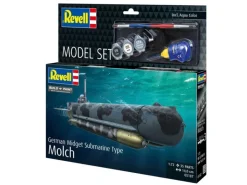 Revell 65187Model Set German Midget Submarine Type Molch Bausatz Mit Basiszubehör