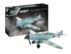Revell 63653Model Set Messerschmitt BF109 G-6 easy-click Bausatz 1:32 inkl. Farben und Pinsel