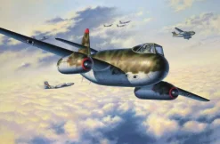 Revell 63774Model Set Messerschmitt P.1099A - P-Series, Bausatz 1:72 inkl. Pinsel, Farben und Kleber