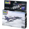Revell 63776Model Set Saab JAS-39C Gripen Modellbausatz 1:72 inkl. Pinsel, Farben und Kleber