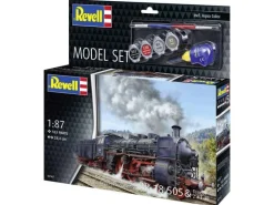 Revell 62167Model Set Schnellzuglokomotive BR18505 Tender, Bausatz 1:87 inkl. Kleber, Pinsel und Farben