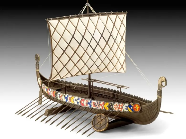 Revell 65403Model Set Viking Ship 1:50 Modellbausatz mit Basiszubehör