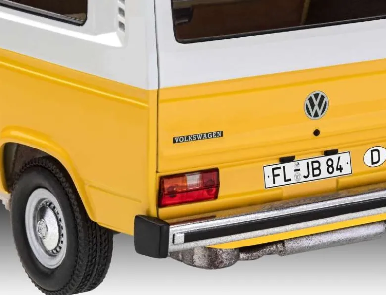 Revell 67706Model Set VW T3 Bus Plastikbausatz 1:25 inkl. Farben, Pinsel und Kleber