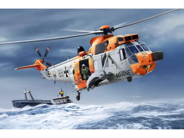 Revell 63785Model Set Westland Sea King Mk.41/HU.5 inkl. Basiszubehör