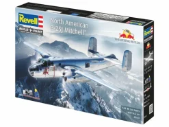 Revell 05643North American B-25J Mitchell, Modellbausatz 1:48 inkl. Farben, Pinsel und Kleber
