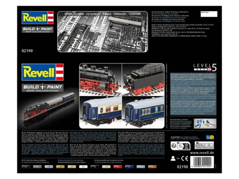 Revell 02190Orient Express - Modellbausatz 1:87