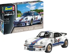 Revell 07685Porsche 934 RSR Martini Plastik Bausatz Rennwagen 1:24